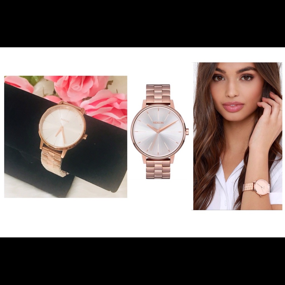 ✨New Nixon Kensington A099 Rose Gold Women's Watch
